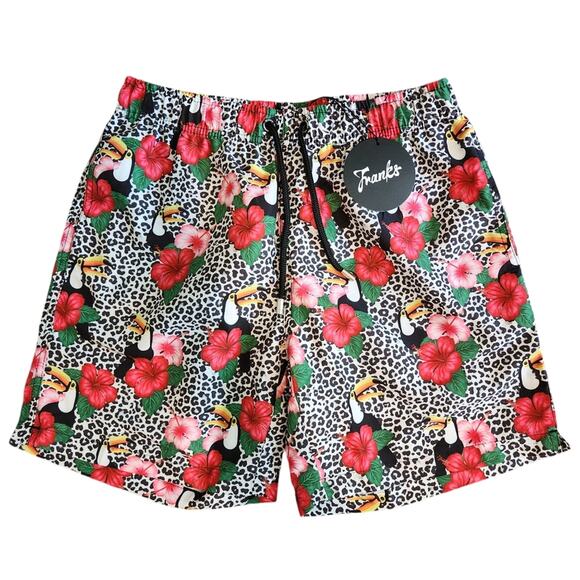 Franks Broadbeach shorts mid length size S NWT - Picture 1 of 5